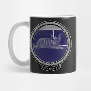 Lucy&#39;s Hiding Place (frame silver celtic rope black) Mug